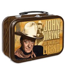 john wayne metal lunch box|John Wayne Lunch Boxes .